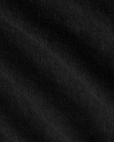 Vista superior Polo Skims Baby Tee Worn in Jersey Onyx Preto