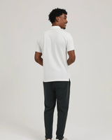 Vista superior Polo Slyce Classics Piquet Off White