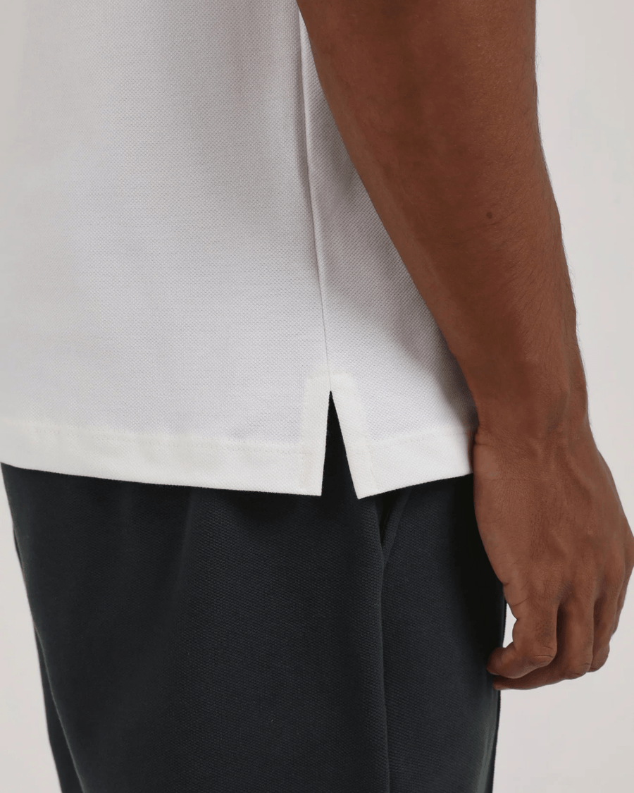 Vista em detalhe Polo Slyce Classics Piquet Off White