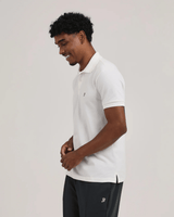 Vista frontal Polo Slyce Classics Piquet Off White