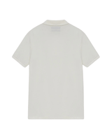 Vista lateral Polo Slyce Classics Piquet Off White