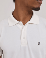 Vista na caixa Polo Slyce Classics Piquet Off White