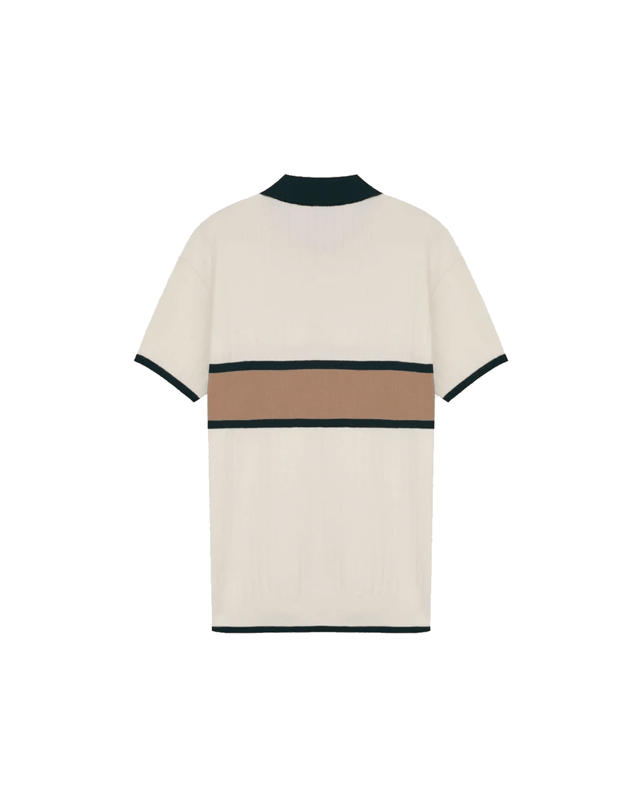 Polo Slyce Tricot Manga Curta Slyce x Mulli Off White