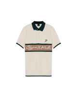 Polo Slyce Tricot Manga Curta Slyce x Mulli Off White