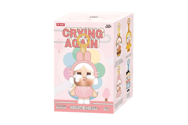 Pop Mart CryBaby Crying Again Series Vinyl Face Plush Single Blind