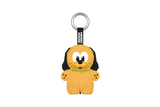 Vista do solado Pop Mart Disney Mickey Family Together Series Plush Keychain Single Blind Box Lacrada