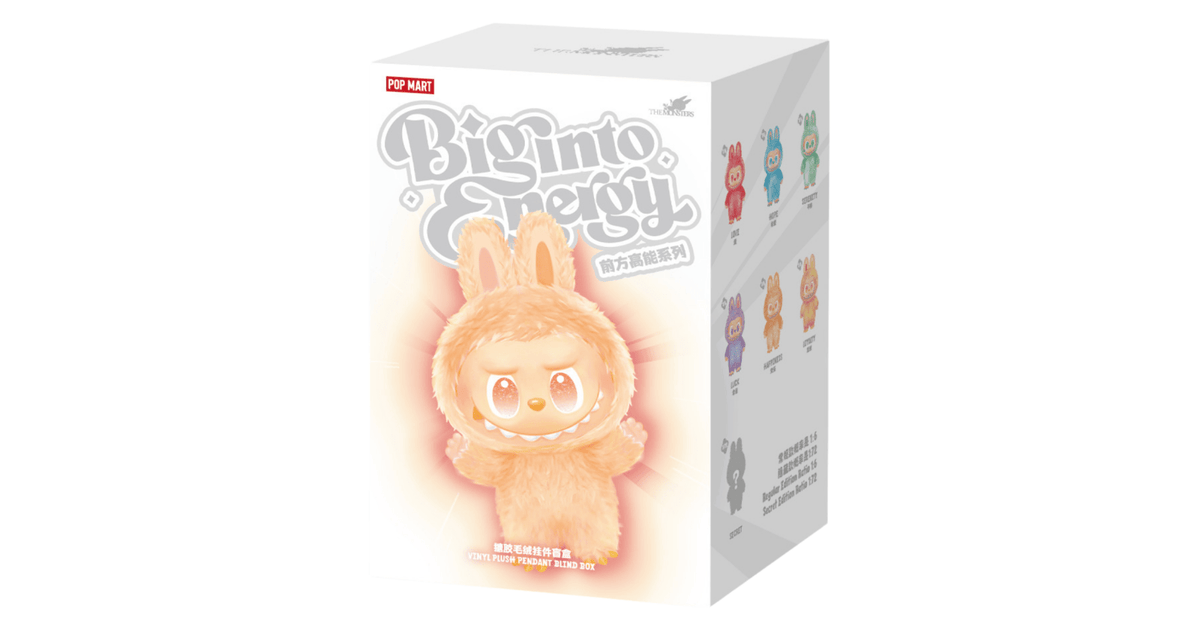 Pop Mart Labubu The Monsters Big into Energy Series Vinyl Plush
