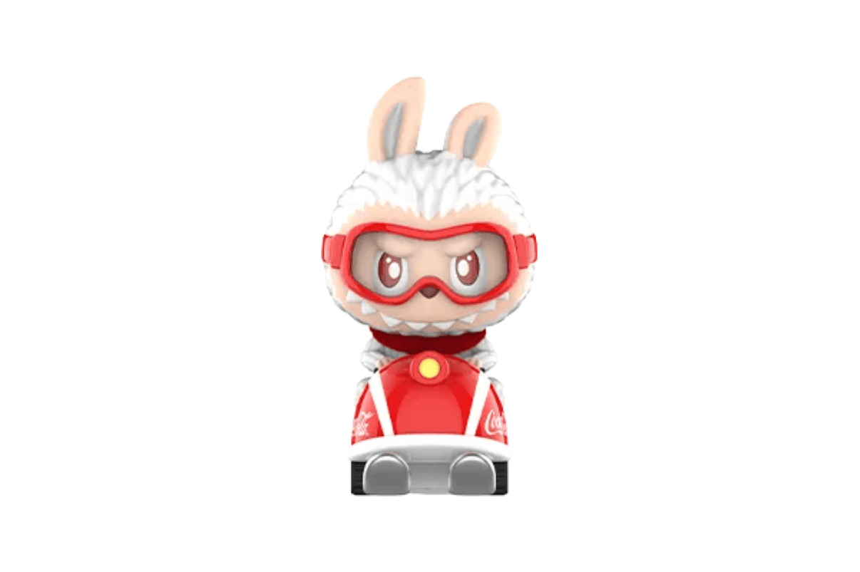 Pop Mart Labubu The Monsters Coca - Cola Series Crazy Ride Figure - Labubu - LAB17