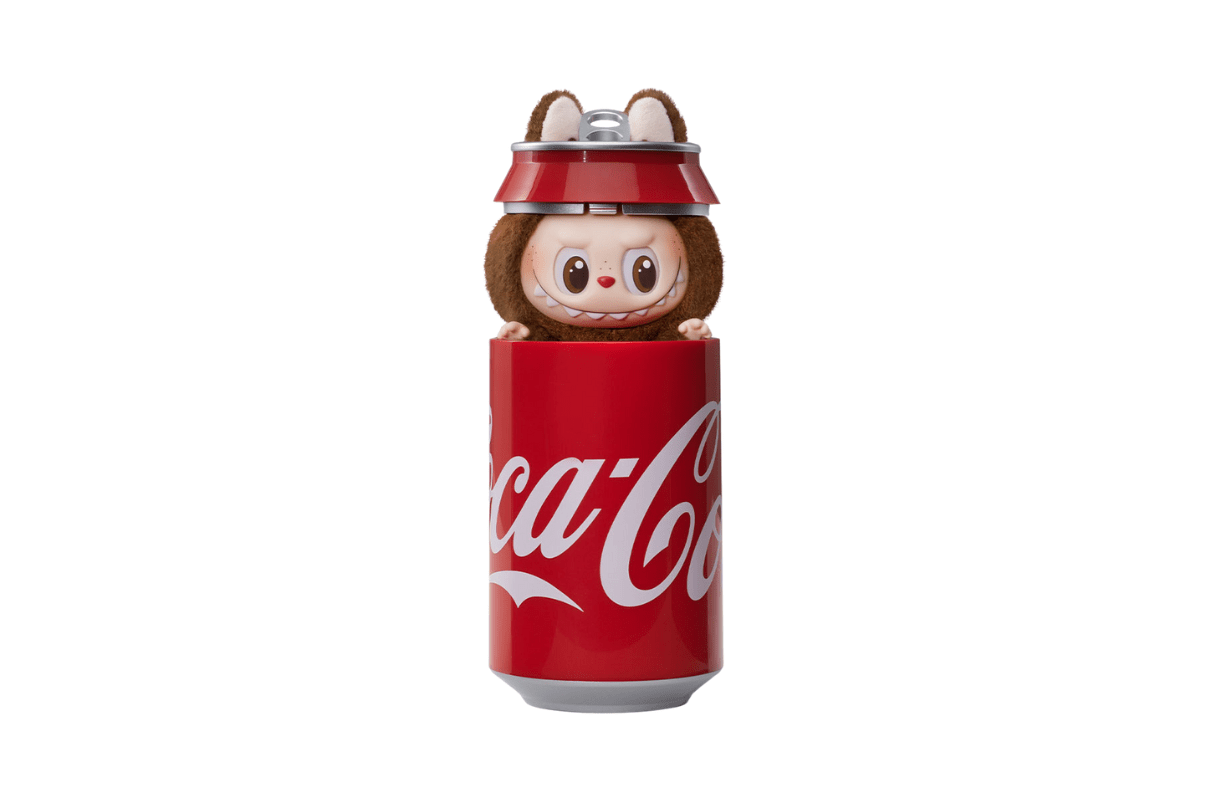 Pop Mart Labubu The Monsters Coca Cola Series Mysterious Guest Vinyl Plush Figure (Secret) - Labubu - LAB35