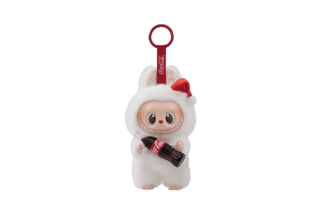 Pop Mart Labubu The Monsters Coca Cola Series Surprise Shake Vinyl Plush Figure Pingente - Labubu - LAB05