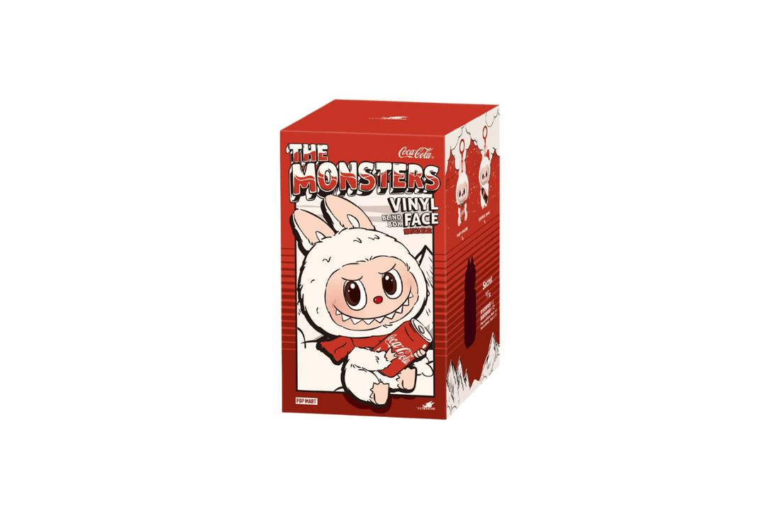 Pop Mart Labubu The Monsters Coca Cola Series Vinyl Face [Blind Box Lacrada] - Labubu - LAB06