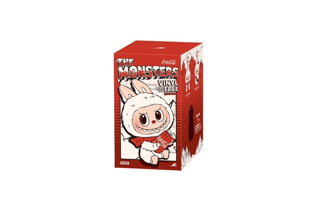 Pop Mart Labubu The Monsters Coca Cola Series Vinyl Face [Blind Box Lacrada] - Labubu - LAB06