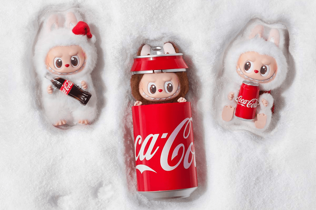 Pop Mart Labubu The Monsters Coca Cola Series Vinyl Face [Blind Box Lacrada] - Labubu - LAB06