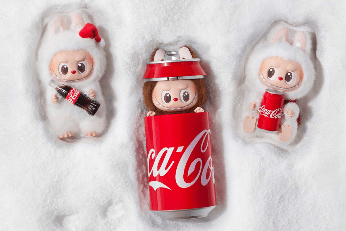 Pop Mart Labubu The Monsters Coca Cola Series Vinyl Face [Blind Box Lacrada] - Labubu - LAB06