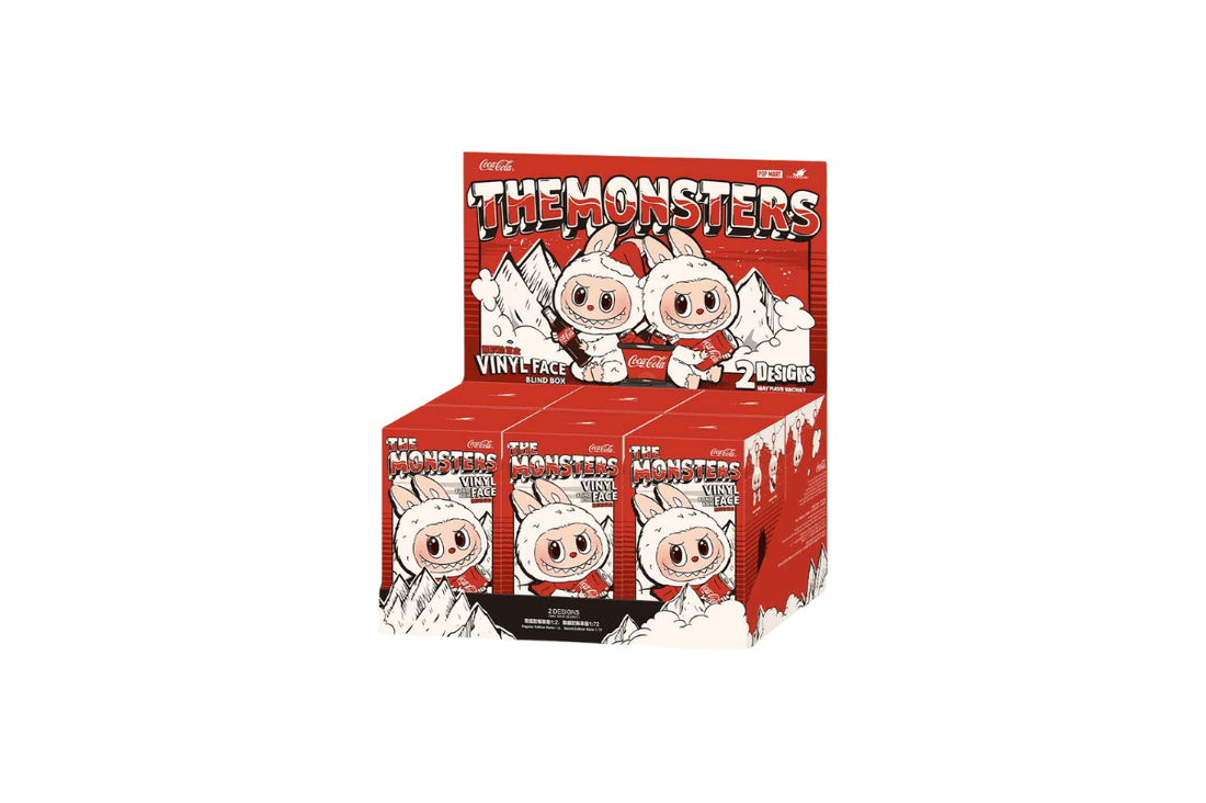 Pop Mart Labubu The Monsters Coca Cola Series Vinyl Face Sealed Case [6 Blind Boxes Lacradas] - Labubu - LAB07