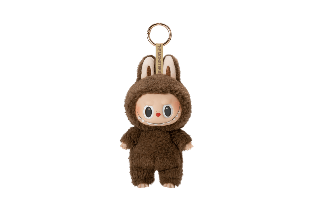 Pop Mart Labubu The Monsters Tasty Macarons Chestnut Cocoa Vinyl Plush Pendant (Secret) - Labubu - LAB34