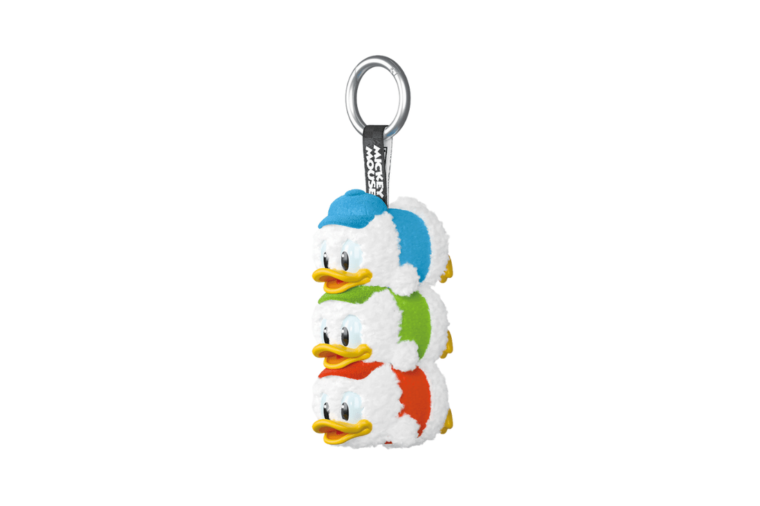Pop Mart Secret Huguinho, Zezinho, Luizinho - Mickey Family Cute Together Keychain Series Figures (Aberto) - Pop Mart - 
