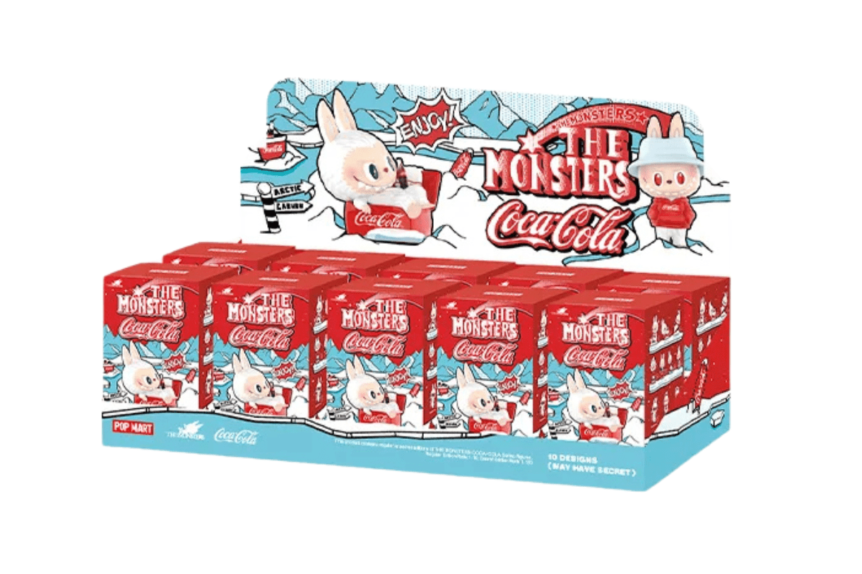 Pop Mart The Monsters Labubu Coca - Cola Series Sealed Case [10 Blind Boxes Lacradas] - Labubu - LAB18
