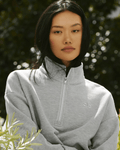 Pullover Alo Yoga Accolade 1/4 Zip Athletic Heather Grey Cinza - Alo Yoga - u3040rg_01 - 1
