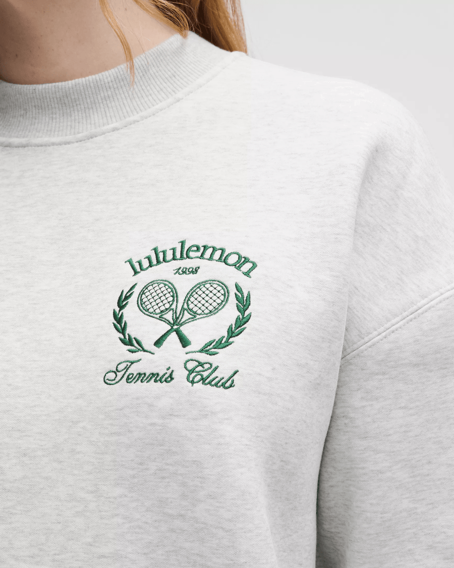 Pullover Lululemon Heavyweight Fleece Tennis Club por R$ 1.799,99