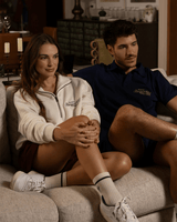 Vista do solado Pulôver Slyce Frenchterry Zipper Off White
