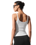 Regata Alo Yoga Ribbed Prosper Branco - Alo Yoga - w2799r_01 - 1