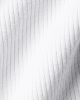 Vista frontal Regata Alo Yoga Ribbed Prosper Branco