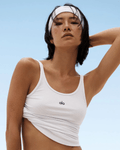 Regata Alo Yoga Ribbed Prosper Branco - Alo Yoga - w2799r_01 - 1
