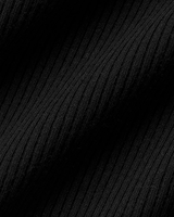 Vista frontal Regata Alo Yoga Ribbed Prosper Preto