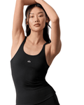 Regata Alo Yoga Ribbed Prosper Preto - Alo Yoga - 6109.10.00 - 1