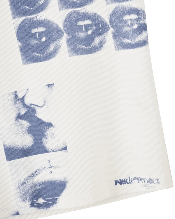 Regata Nude Project Lips White Branco — vista alternativa