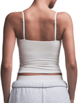 Regata Skims Cotton Cami Marble Branco - Skims - 43774078391540