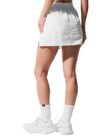 Vista traseira Saia Alo Yoga Alumni Tennis Branco