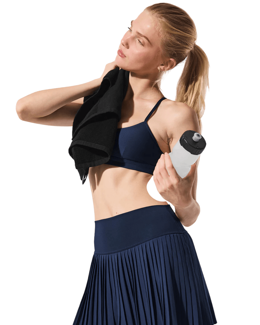 Saia Alo Yoga Grand Slam Tennis Azul Marinho por R$ 1.049,99 em