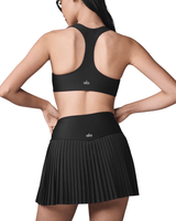 Vista superior Saia Alo Yoga Grand Slam Tennis Preto