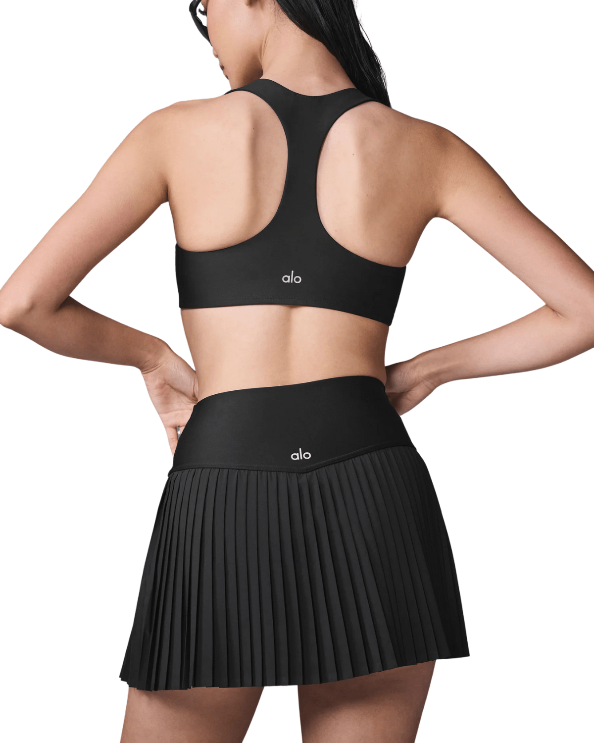 Saia Alo Yoga Grand Slam Tennis Preto - Alo Yoga - w6289r_00 - 1