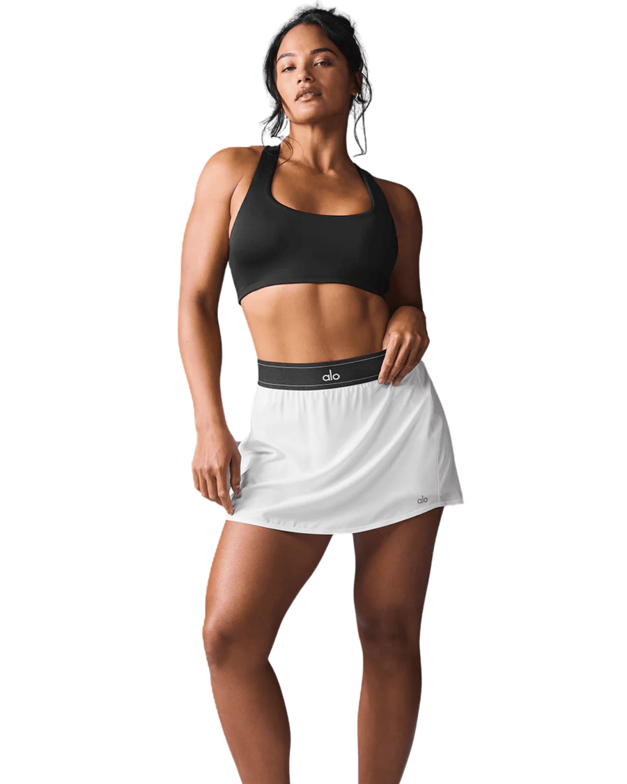 Saia Alo Yoga Match Point Tennis por R$ 999,99 em até 10x | LK