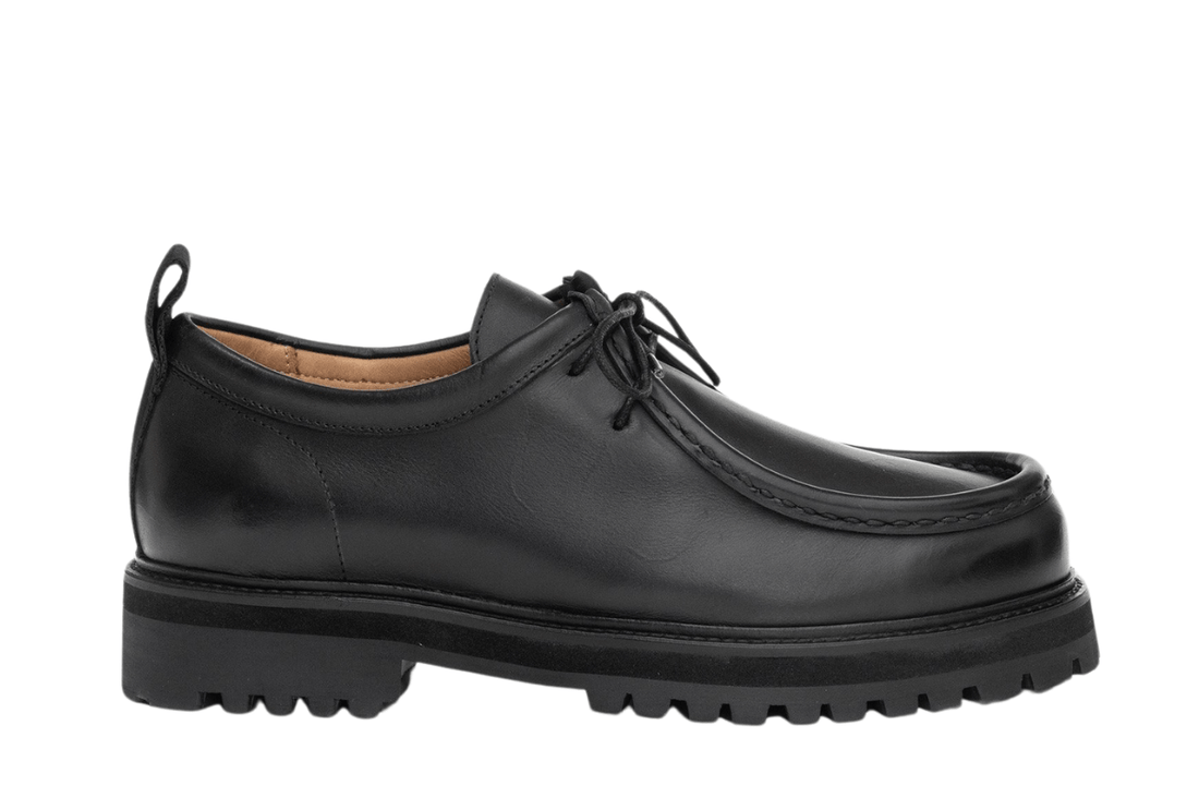 Sapato Saint Studio Cannadian Moc Toe Preto - Saint Studio - 