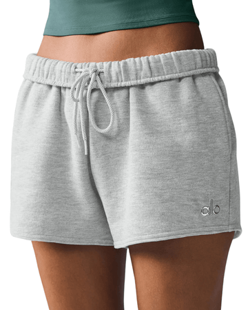 Short Alo Yoga Accolade Athletic Heather Grey Cinza - Alo Yoga - w6472rg_00 - 1