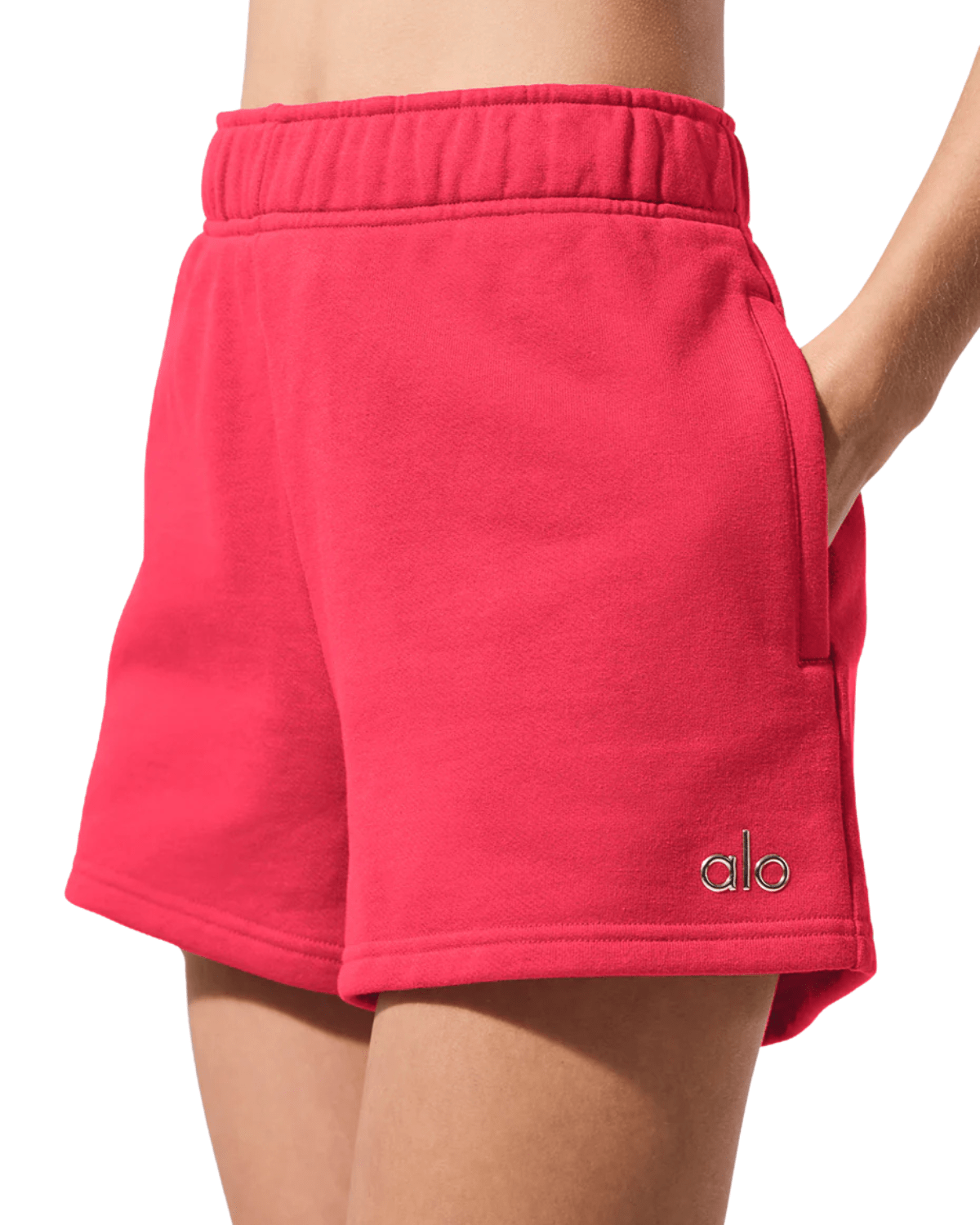 Short Alo Yoga Accolade Candy Red Vermelho