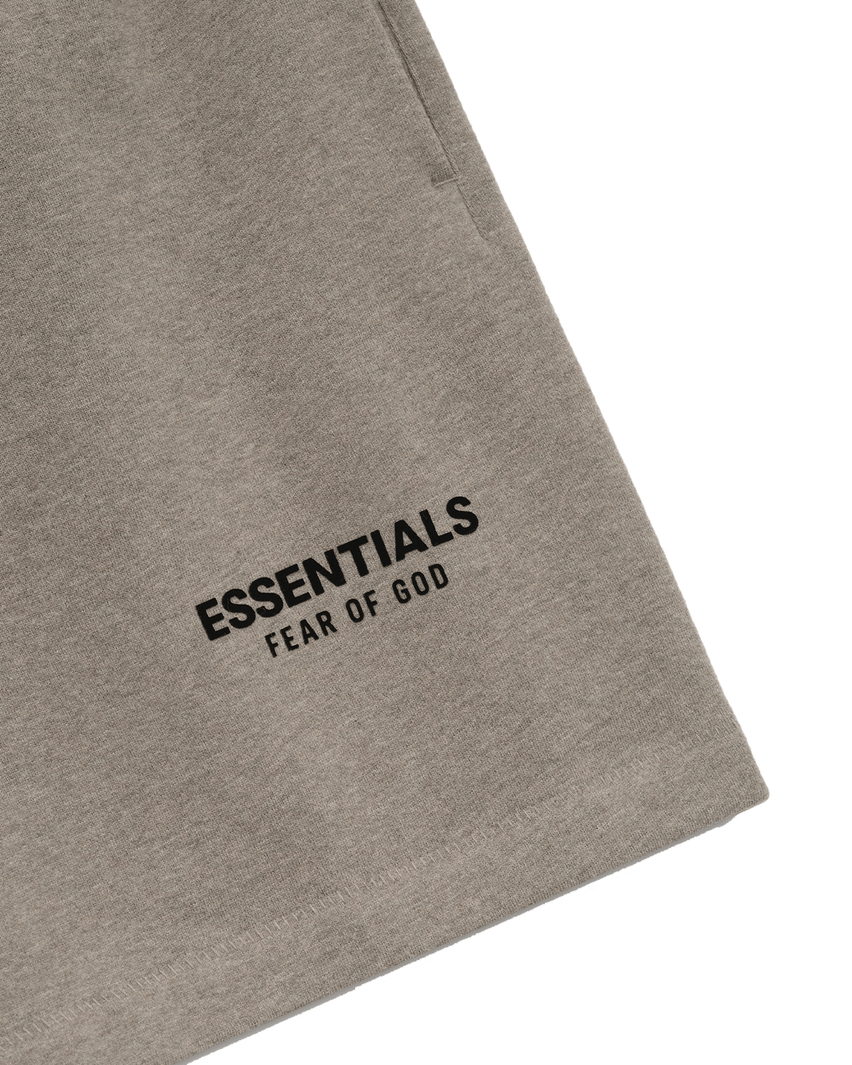 Short Fear Of God Essentials Classic Sweatshort Homestead Heather Bege - Essentials - FOG18 - 1