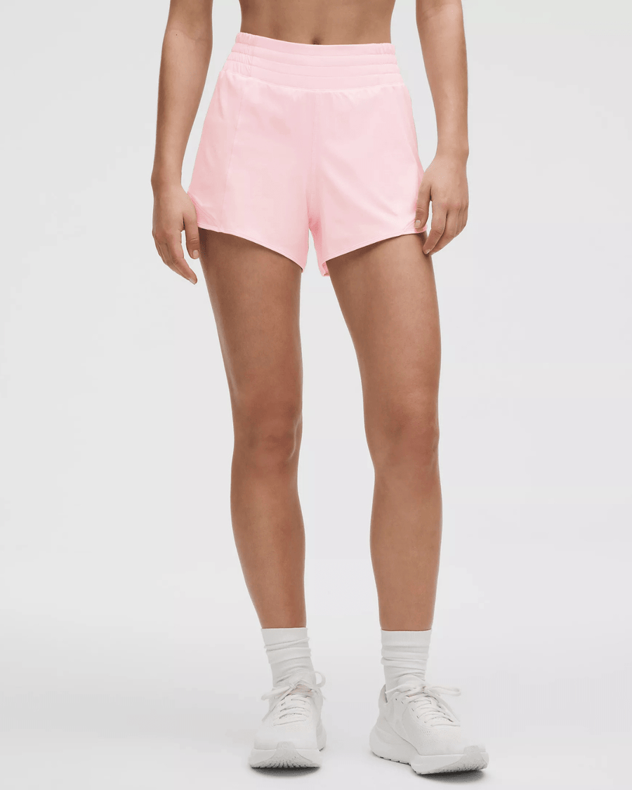 Vista na caixa Short Lululemon Hotty Hot High-Rise Lined 4”