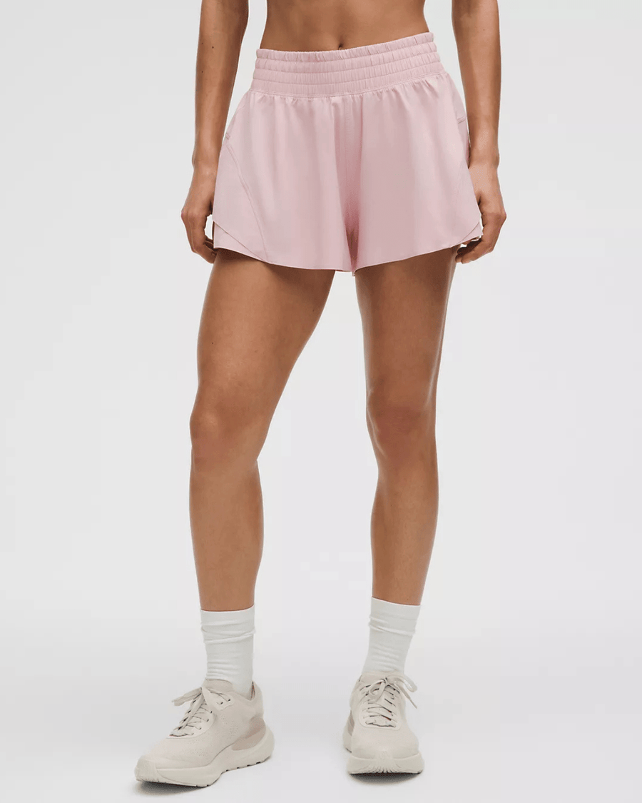 Vista do solado Short Lululemon Shake It Out High-Rise Running 2.5"