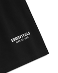 Shorts Fear Of God Essentials Classic Sweatshort Vintage Black Preto - Essentials - FOG16 - 1