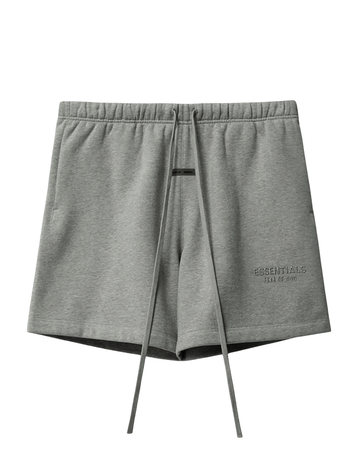 Shorts Fear of God Essentials Soccer Fleece Sweat Concrete Heather - Essentials - 