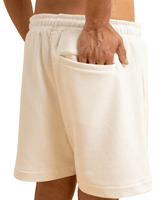 Vista frontal Shorts Slyce Frenchterry Off White