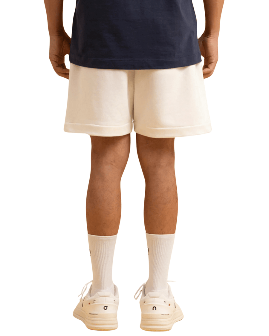 Vista lateral Shorts Slyce Frenchterry Off White