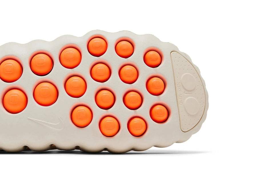 Vista superior Slide Nike Mind 001 Light Bone Bege