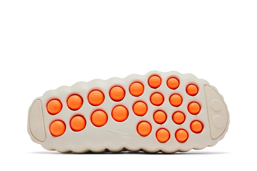 Vista traseira Slide Nike Mind 001 Light Bone Bege