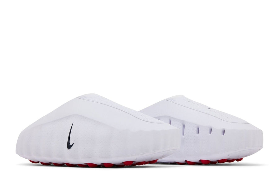 Chinelo Slide Nike Mind 001 White Speed Red Branco